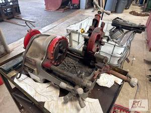 lot 596 image: Wheeler-Rex 6090 Pipe Threader. Inc...