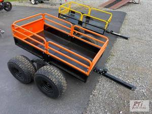 lot 601 image: IMPACT IMPLEMENTS Tandem Wheels hea...