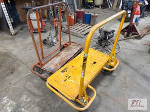 lot 602 image: (2) Drywall Carts. Located in Cheek...