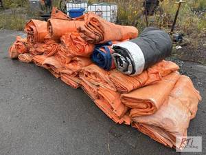 lot 608 image: Approximately 34 Concrete Blankets....