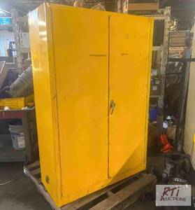 lot 610 image: Large Fireproof Cabinet. Located in...