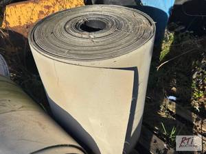lot 625 image: Unused Roll of Smooth Belting for L...