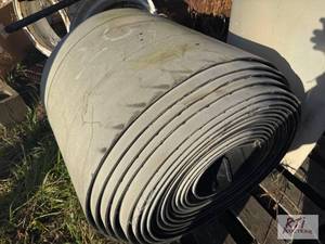 lot 626 image: Unused Roll of Ribbed Belting for L...