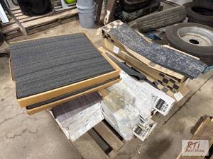 lot 629 image: Pallet of Flooring Materials. Inclu...