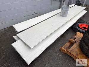 lot 637 image: Garage Door Panels and Hardware. Si...