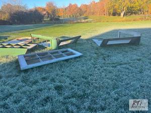 lot 643 image: 12ft X 22ft spray booth. Item is lo...