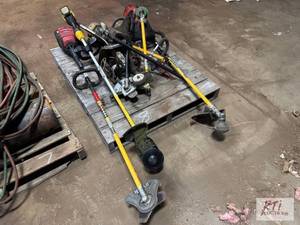 lot 656 image: Pallet of landscaping tools. Includ...