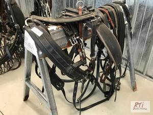 lot 658 image: Zilco small draft horse harness. Se...