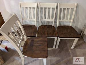lot 670 image: 4 Table chairs.&nbspThe item is lo...