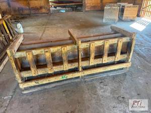 lot 709 image: 6X Livestock feeders. The items are...