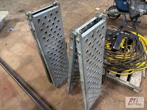 lot 724 image: (2) Highland folding ramps. (Lot 3)...