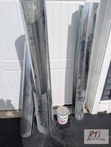 lot 726 image: Air duct pipe and insulation. The i...