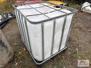 lot 741 image: Plastic tote. (Lot 58) Located in B...