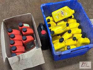 lot 760 image: Lot of automotive fluids. Includes ...