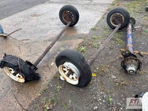 lot 777 image: Assorted axles. (Lot 51) Located in...