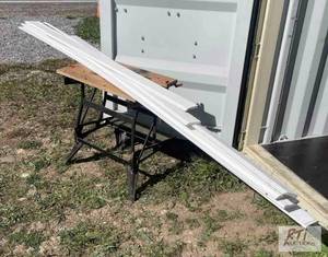 lot 798 image: Lot of wood running boards 1 is 81...