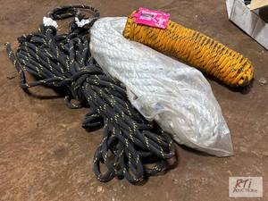 lot 804 image: Lot of diamond braid rope. (Lot 21)...