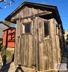 6 ft x 6 ft hunting shack. 8 window...